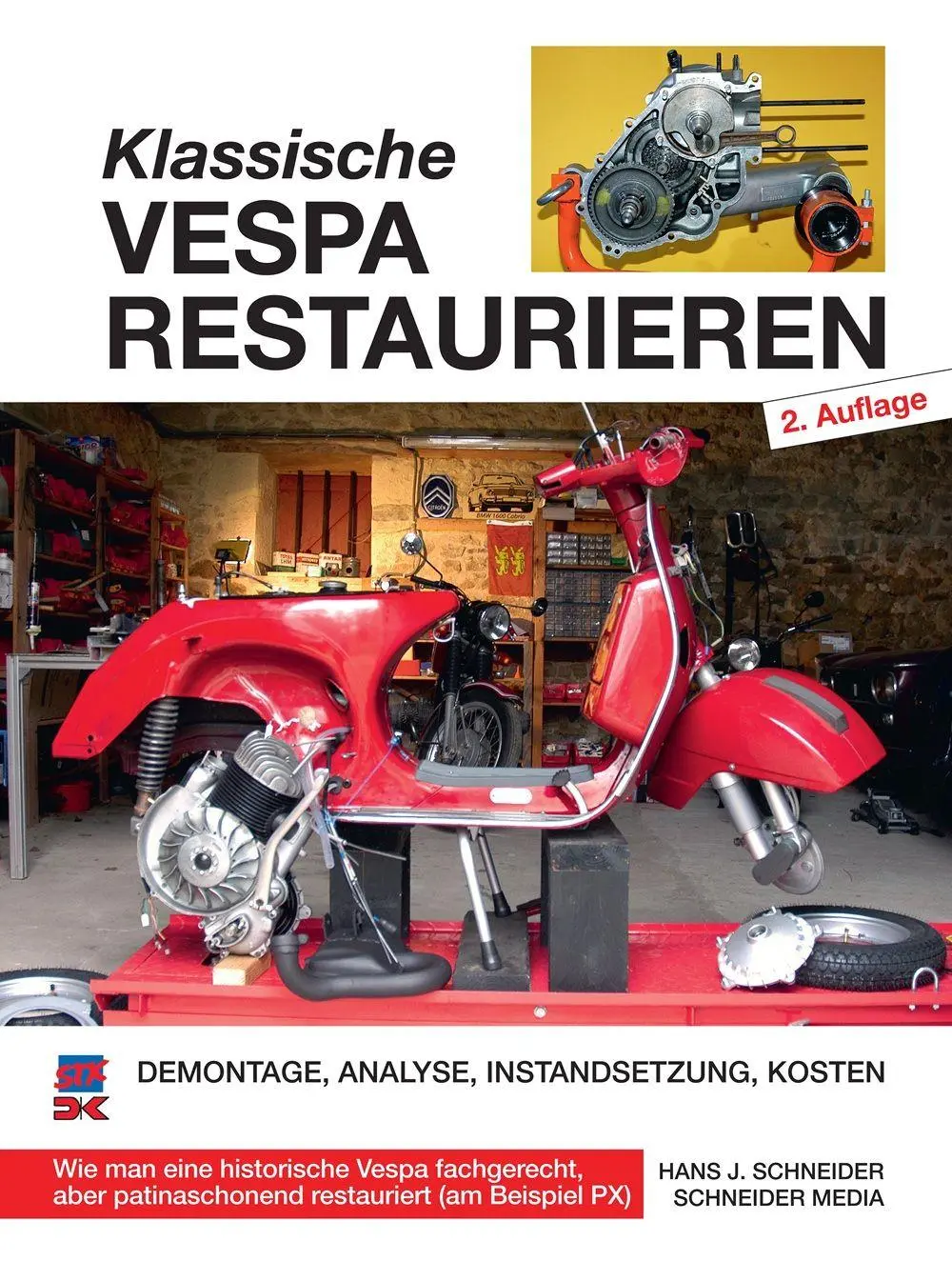 Cover: 9783667132482 | Klassische Vespa restaurieren | Hans J. Schneider | Taschenbuch | 2025