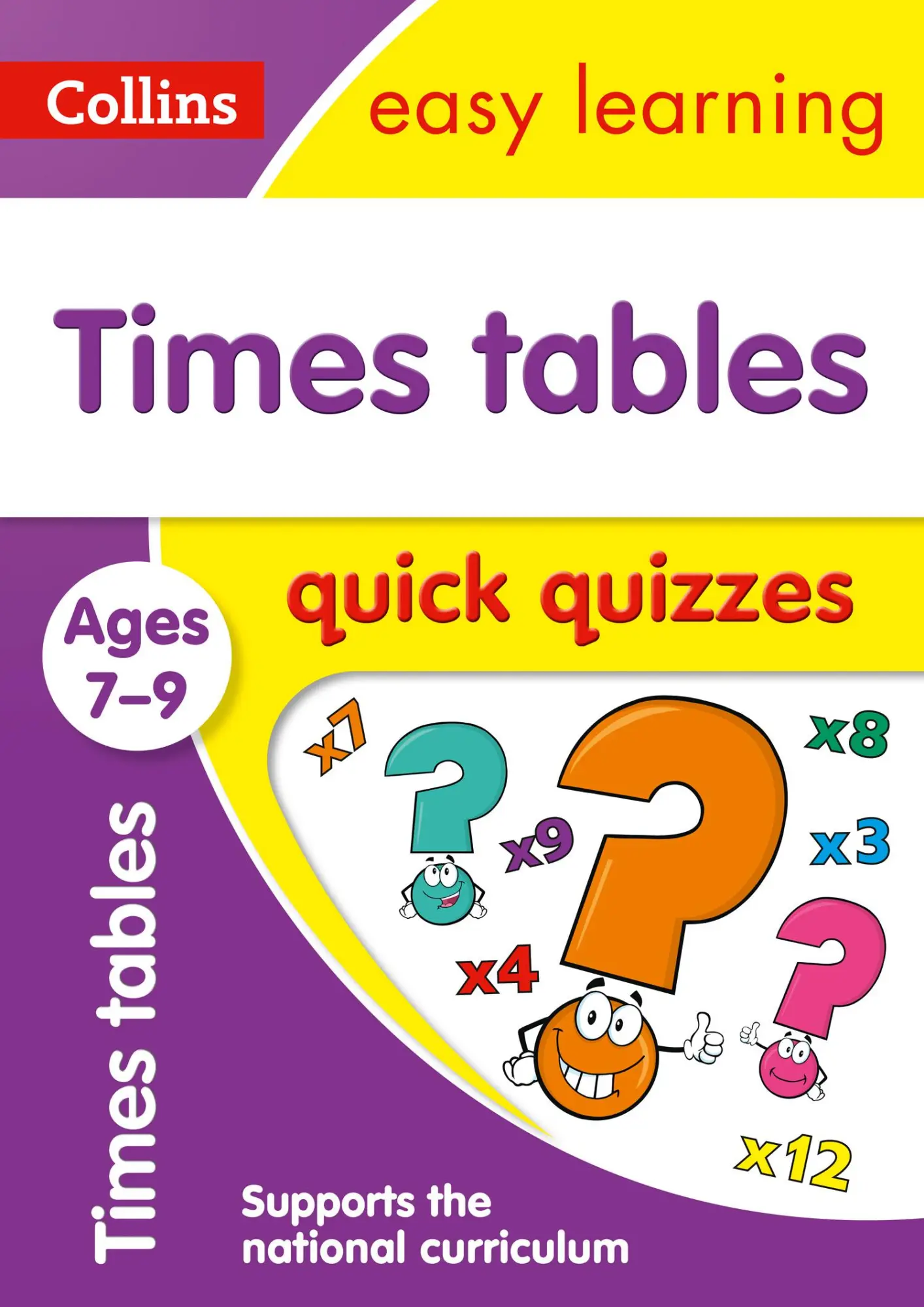 Cover: 9780008212582 | Times Tables Quick Quizzes: Ages 7-9 | Collins Uk | Taschenbuch | 2017