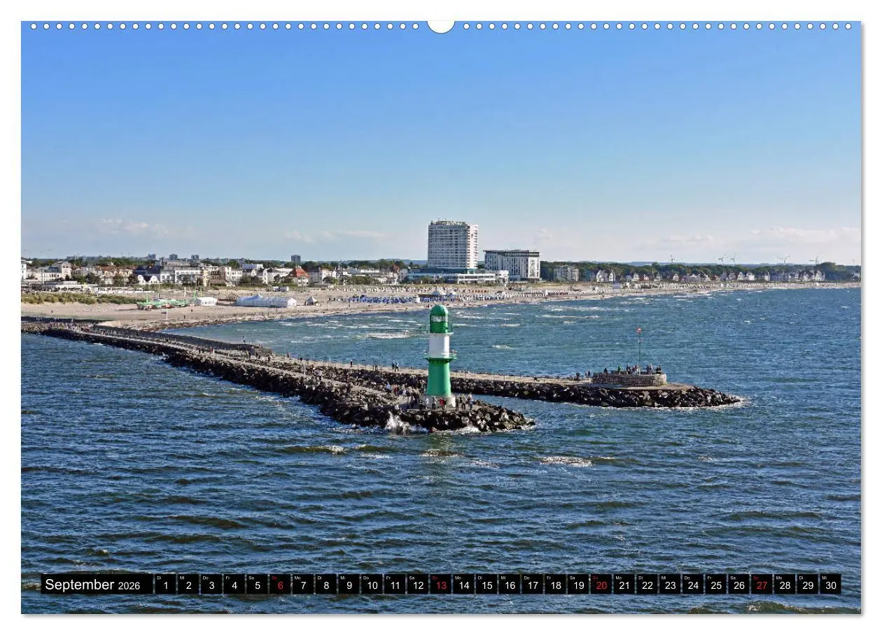 Bild: 9783457792582 | Warnemünde und Rostock, Perlen an der Ostsee (Wandkalender 2026 DIN...