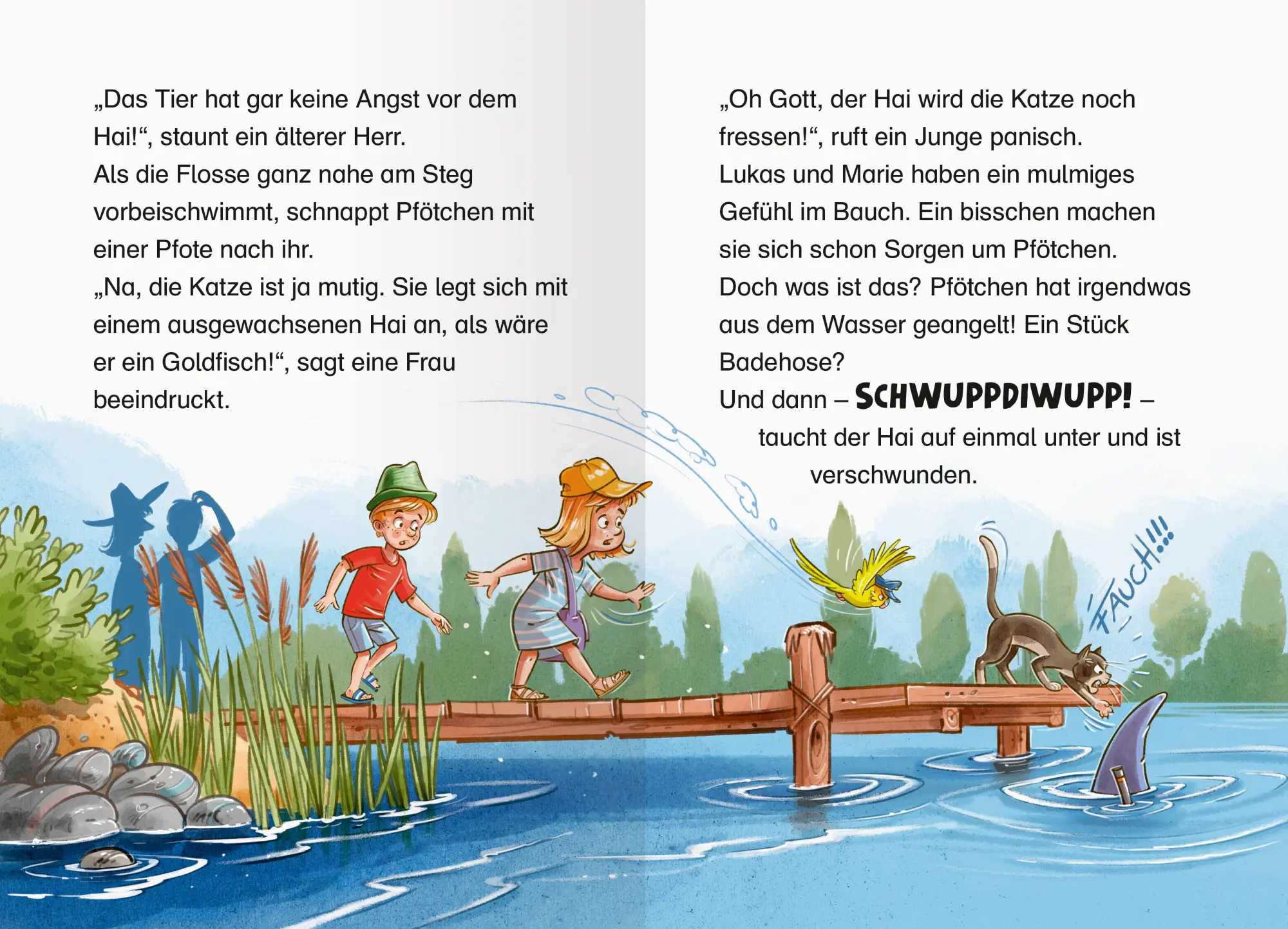 Bild: 9783473462582 | Die Jagd nach dem magischen Detektivkoffer, Band 8 - Ein Hai im...