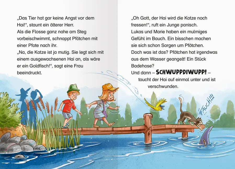 Bild: 9783473462582 | Die Jagd nach dem magischen Detektivkoffer, Band 8 - Ein Hai im...