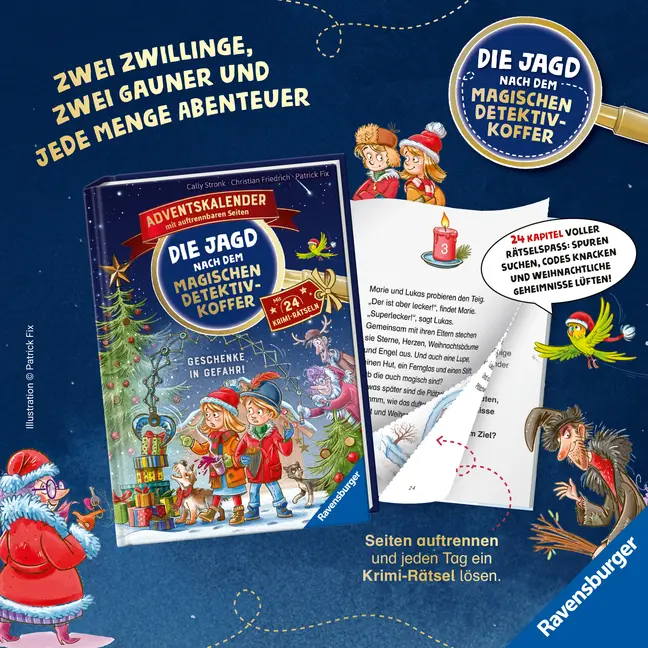 Bild: 9783473462582 | Die Jagd nach dem magischen Detektivkoffer, Band 8 - Ein Hai im...