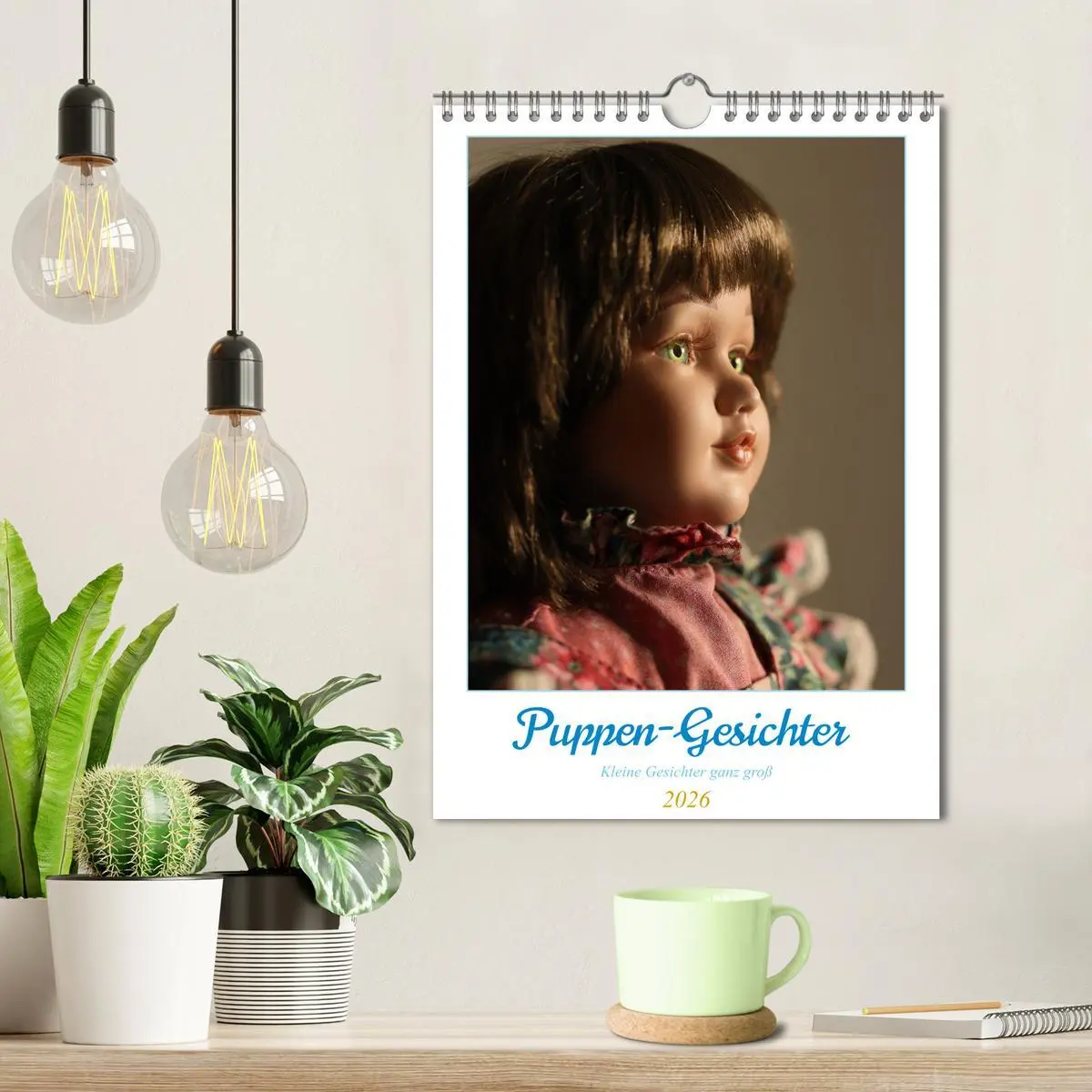Bild: 9783516332582 | Puppen-Gesichter (Wandkalender 2026 DIN A4 hoch), CALVENDO...