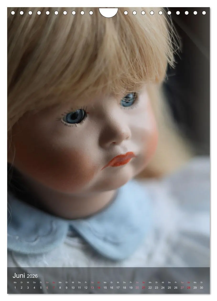 Bild: 9783516332582 | Puppen-Gesichter (Wandkalender 2026 DIN A4 hoch), CALVENDO...
