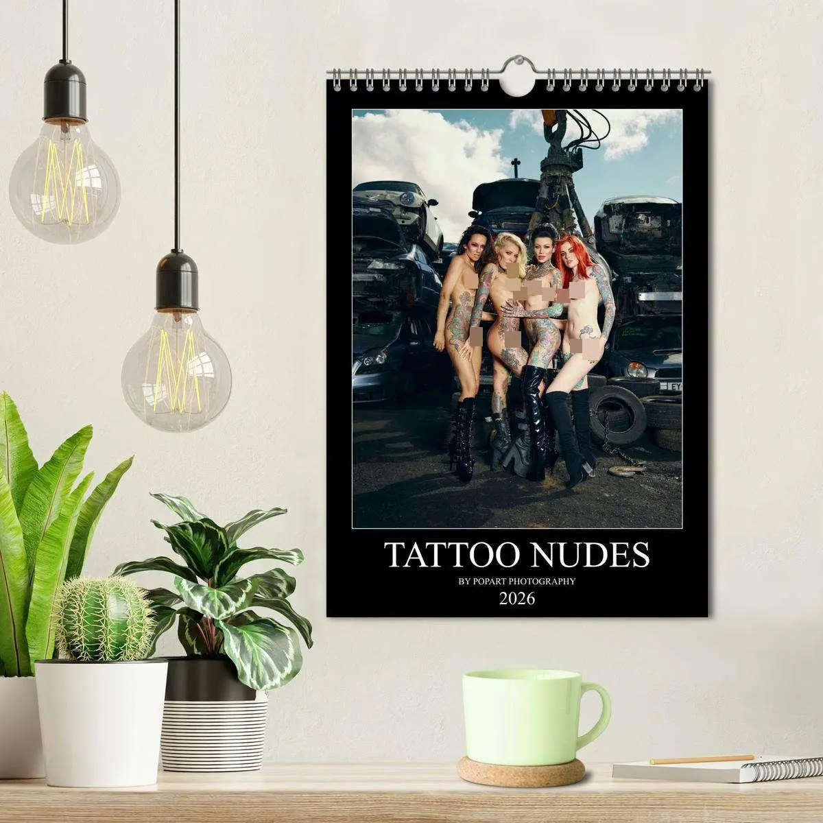 Bild: 9783516402582 | TATTOO NUDES (Wandkalender 2026 DIN A4 hoch), CALVENDO Monatskalender