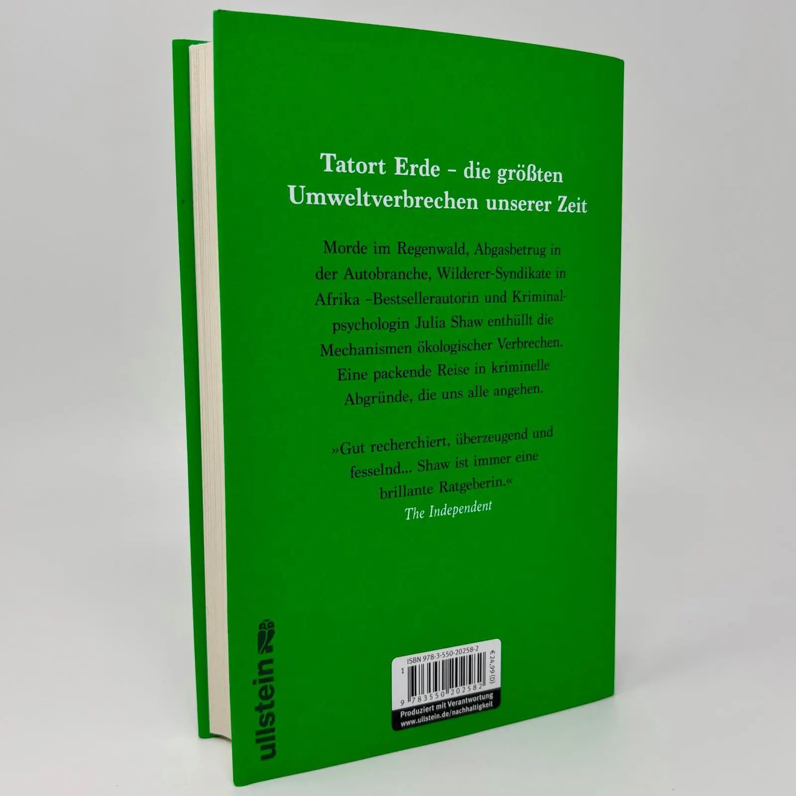 Bild: 9783550202582 | Green Crime | Julia Shaw | Buch | 320 S. | Deutsch | 2025