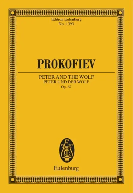 Cover: 9783795762582 | Peter und der Wolf op.67, Partitur | Ein musikalisches Märchen | Buch
