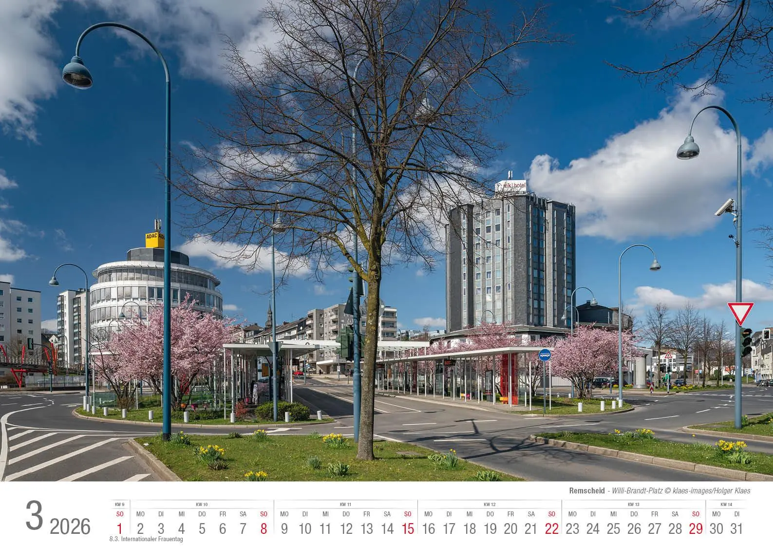 Bild: 9783965352582 | Remscheid 2026 Bildkalender A3 Spiralbindung | Holger Klaes | Kalender