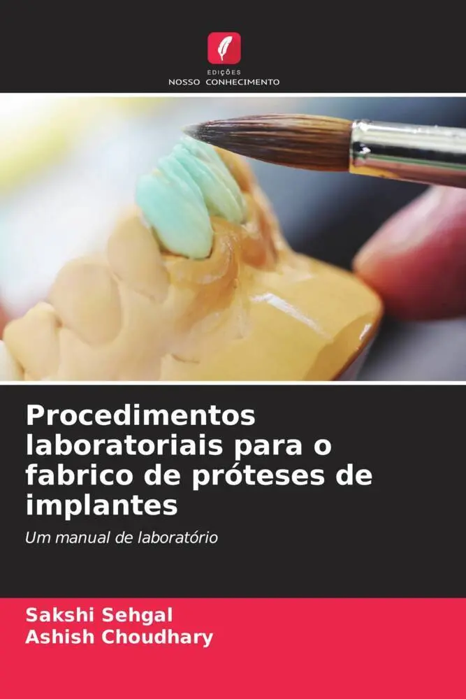Cover: 9786205932582 | Procedimentos laboratoriais para o fabrico de próteses de implantes