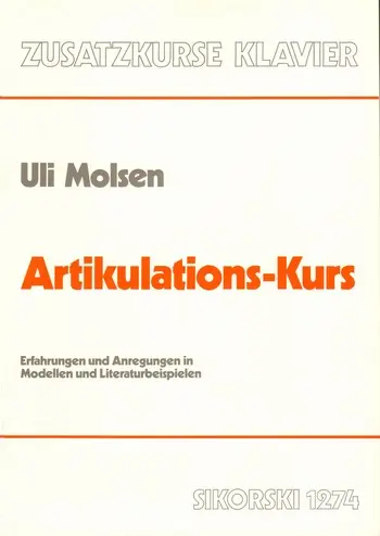 Cover: 9790003012582 | Artikulations-Kurs | Uli Molsen | Buch | Sikorski Edition