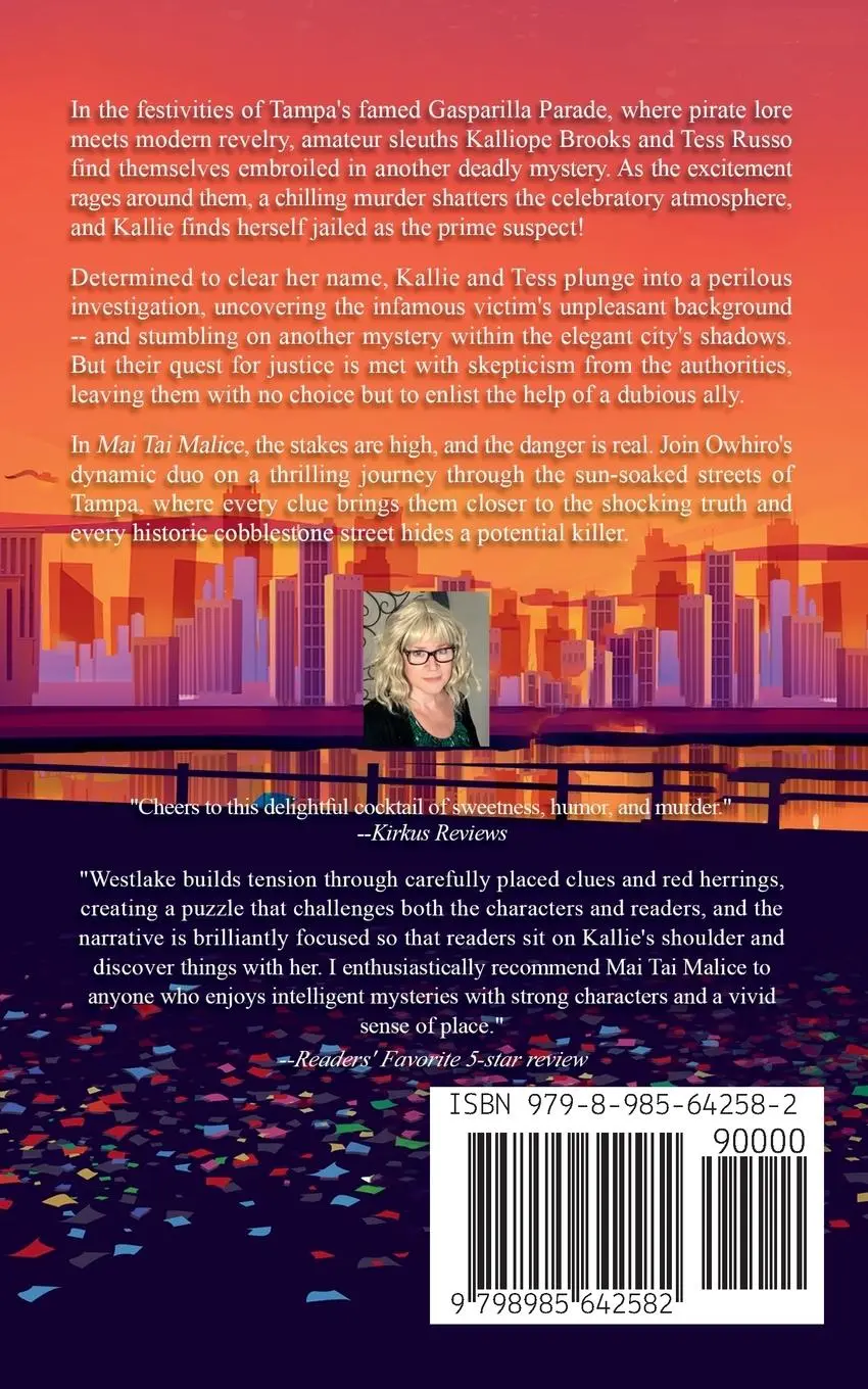 Rückseite: 9798985642582 | Mai Tai Malice | Tanya Westlake | Taschenbuch | Englisch | 2024