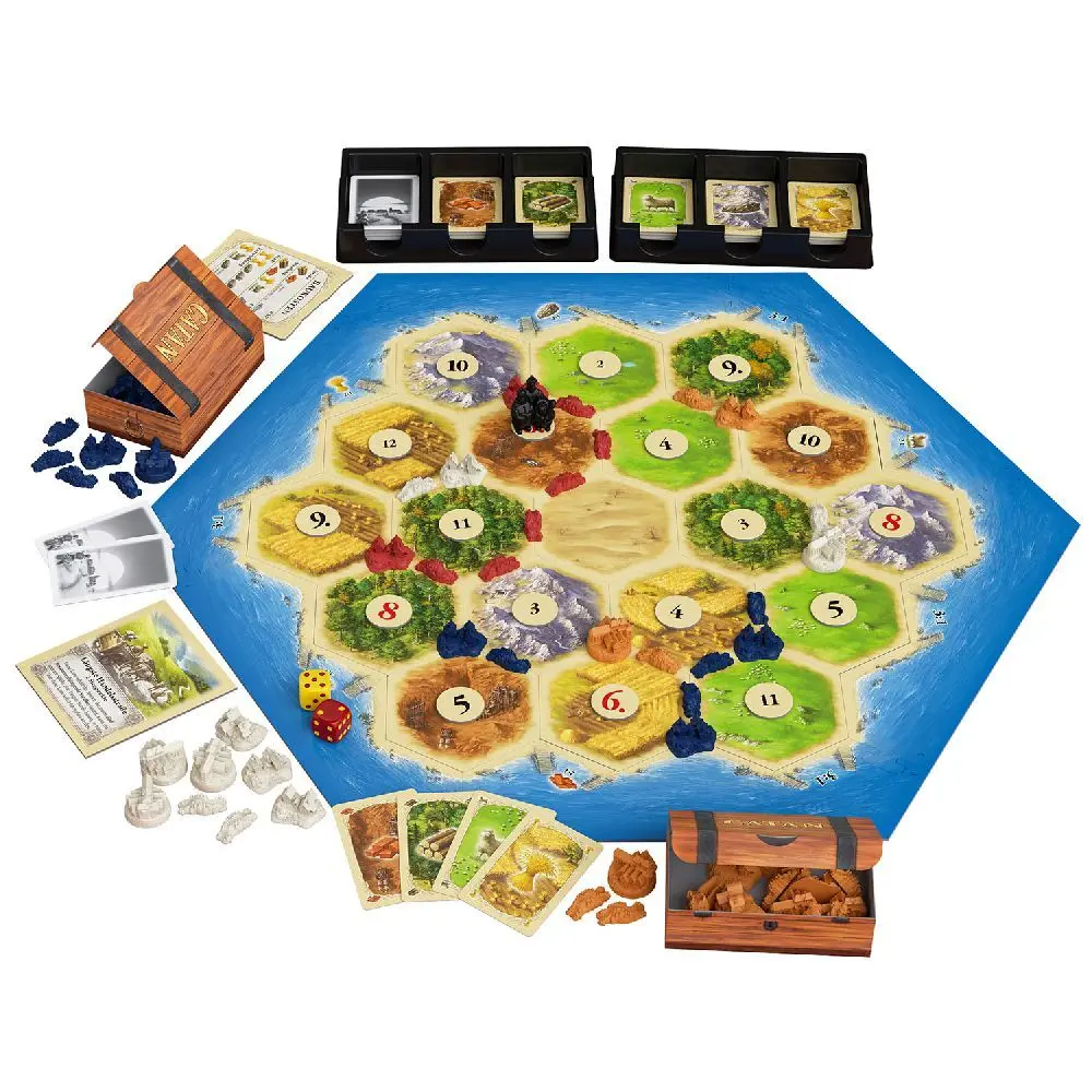 Bild: 4002051682682 | CATAN - Das Spiel | Für 3 - 4 Spieler ab 10 Jahren | Klaus Teuber
