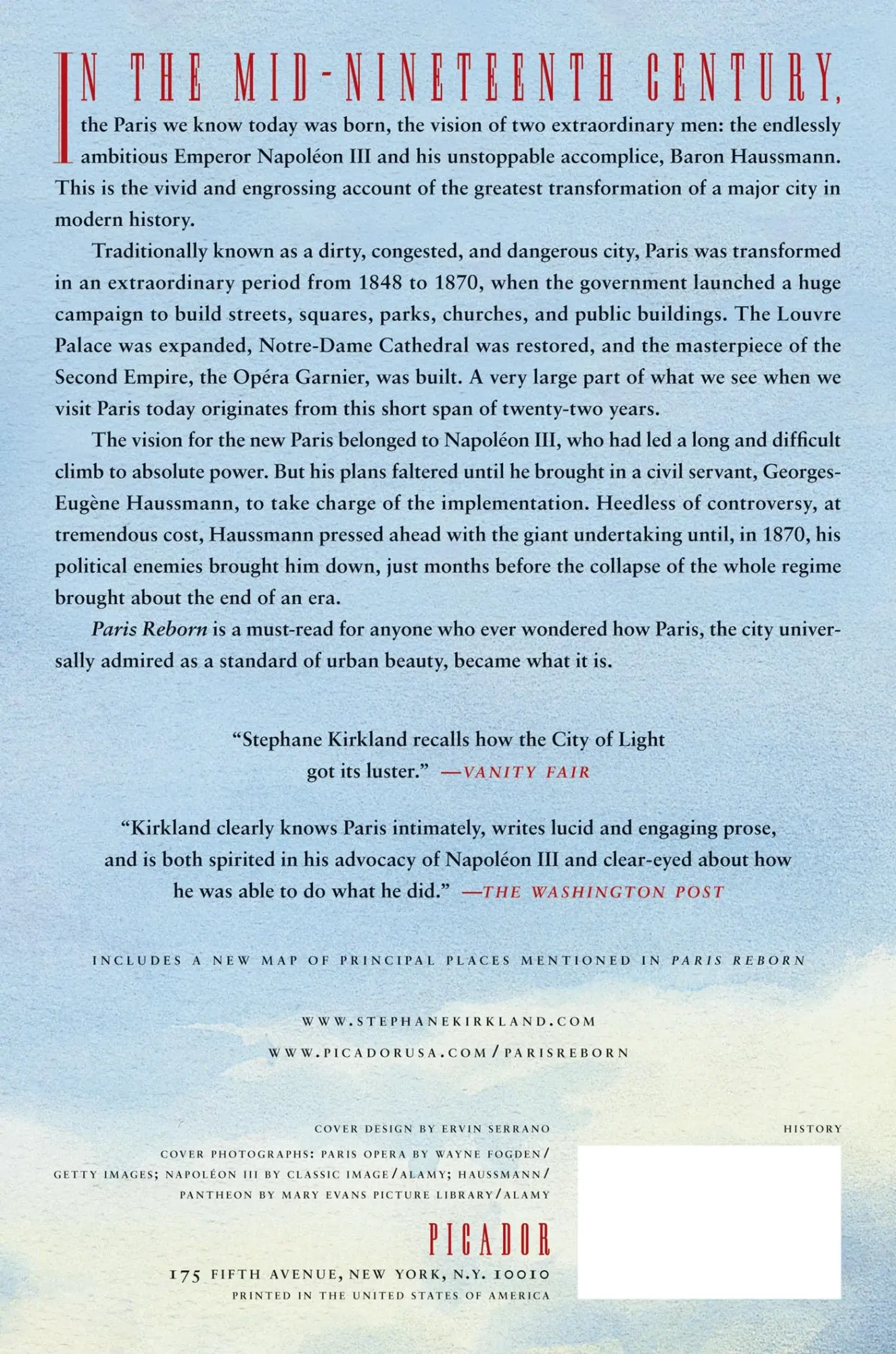 Rückseite: 9781250042682 | Paris Reborn | Stephane Kirkland | Taschenbuch | Englisch | 2014