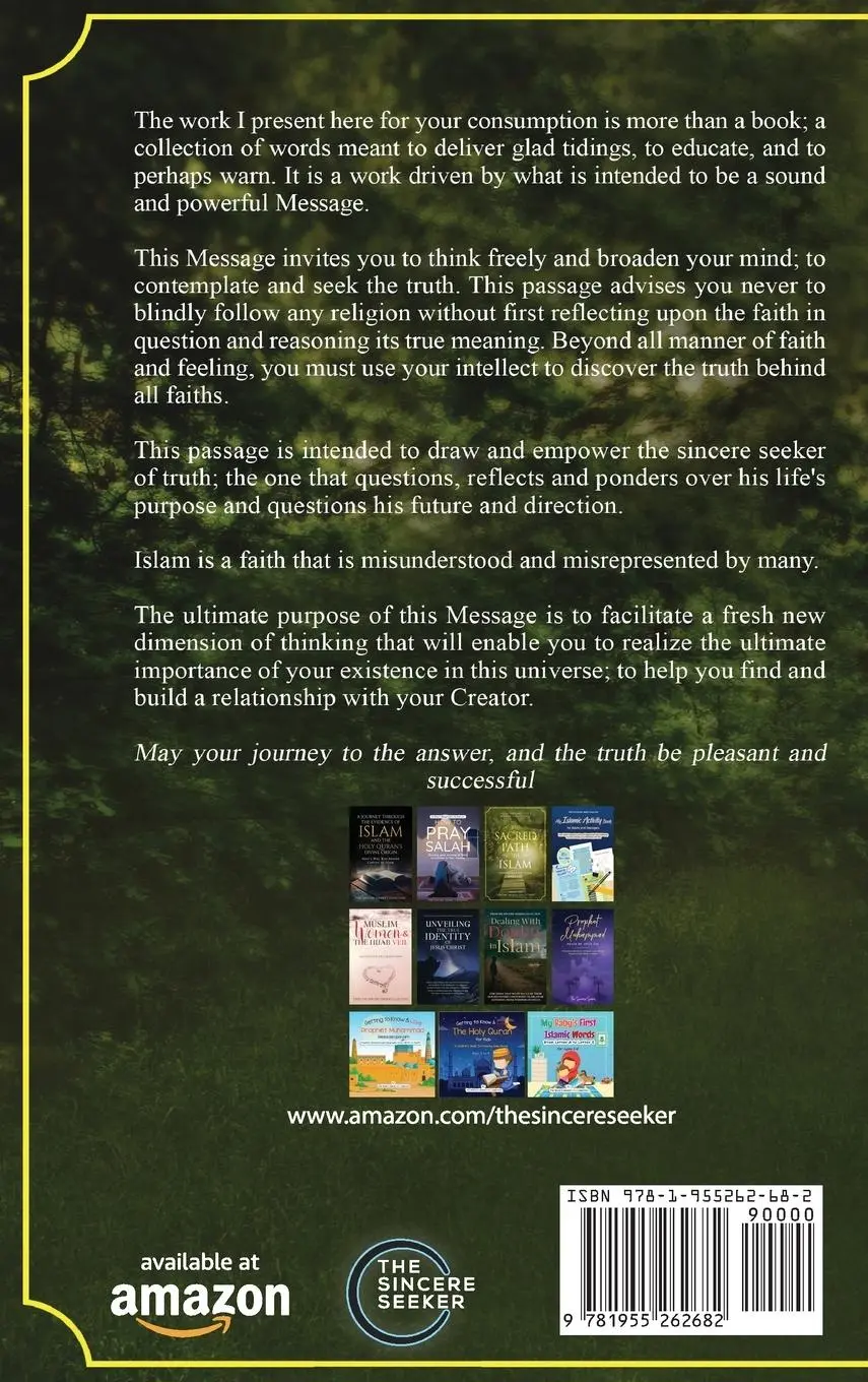 Rückseite: 9781955262682 | The Sacred Path to Islam | The Sincere Seeker Collection | Buch | 2019