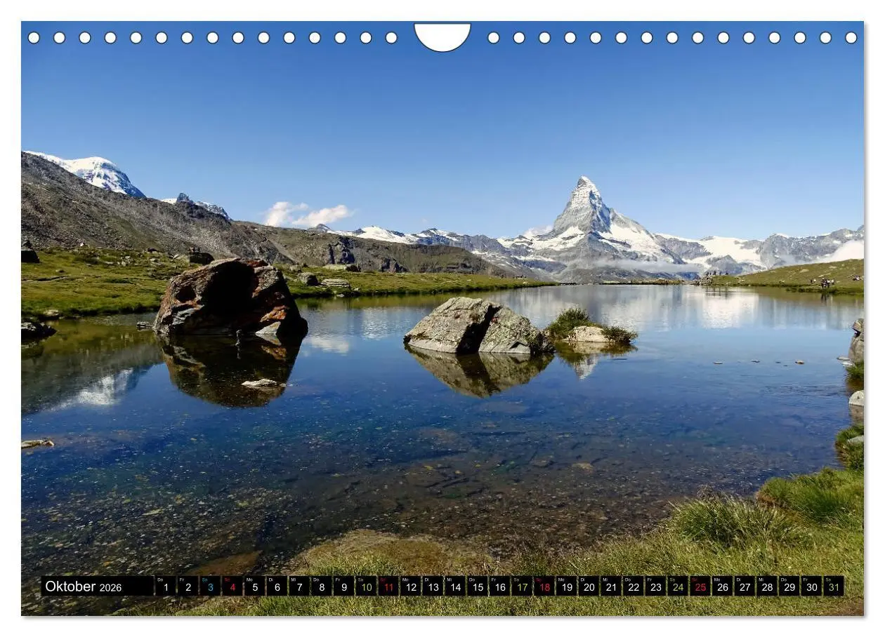 Bild: 9783457782682 | Und ewig lockt das Matterhorn (Wandkalender 2026 DIN A4 quer),...