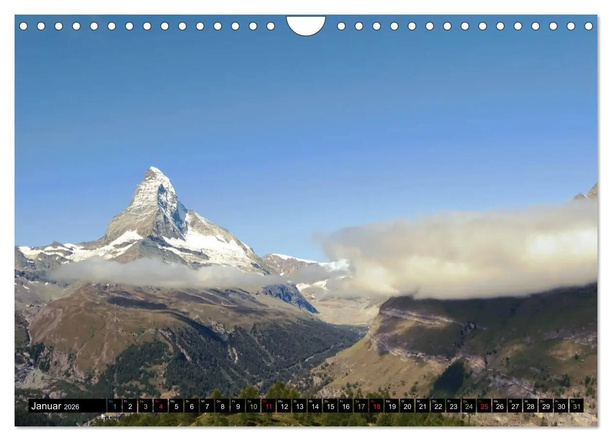 Bild: 9783457782682 | Und ewig lockt das Matterhorn (Wandkalender 2026 DIN A4 quer),...