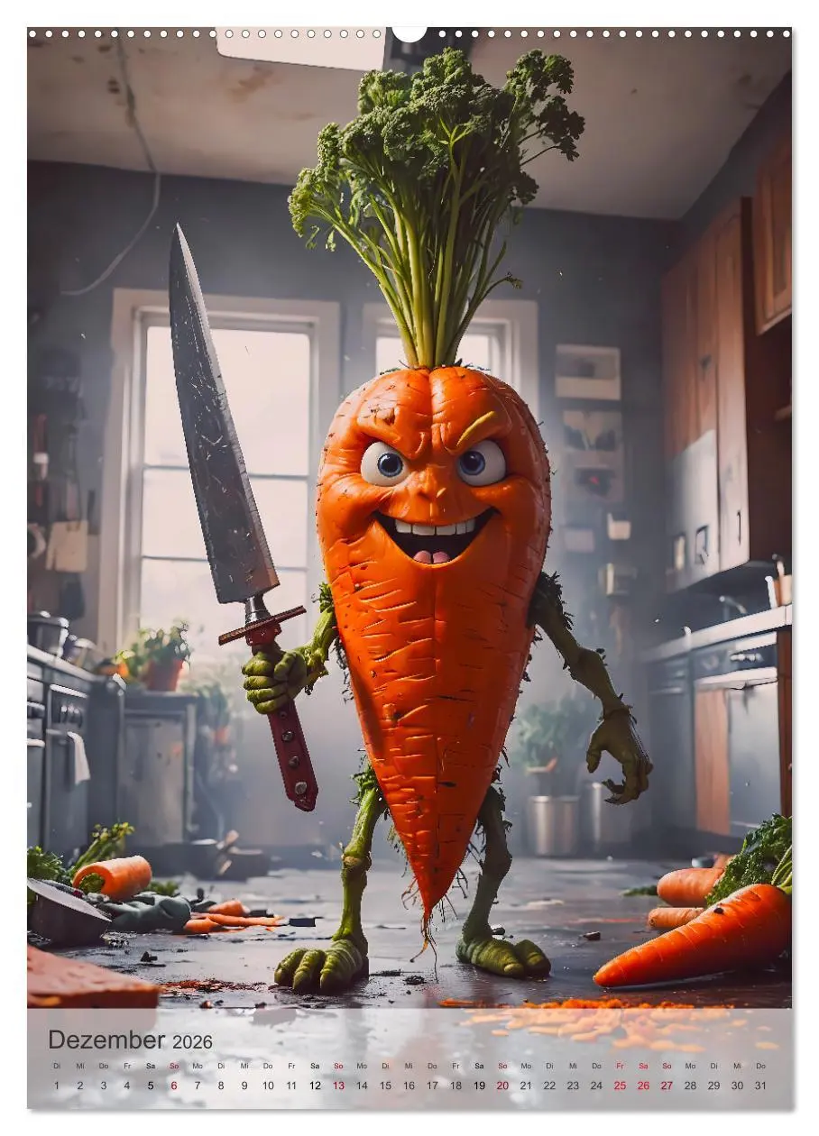 Bild: 9783516252682 | Gemüseapokalypse - Iss dein Gemüse auf, bevor es dich isst...