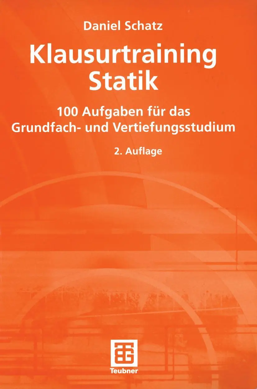 Cover: 9783519152682 | Klausurtraining Statik | Daniel Schatz | Taschenbuch | 208 S. | 2003