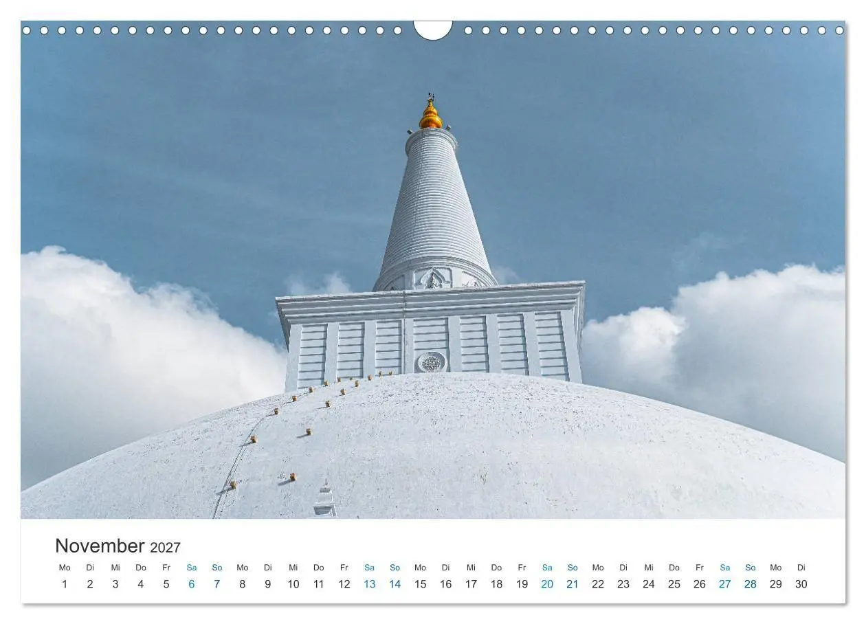 Bild: 9783569582682 | Traumziel Sri Lanka (Wandkalender 2027 DIN A3 quer), CALVENDO...