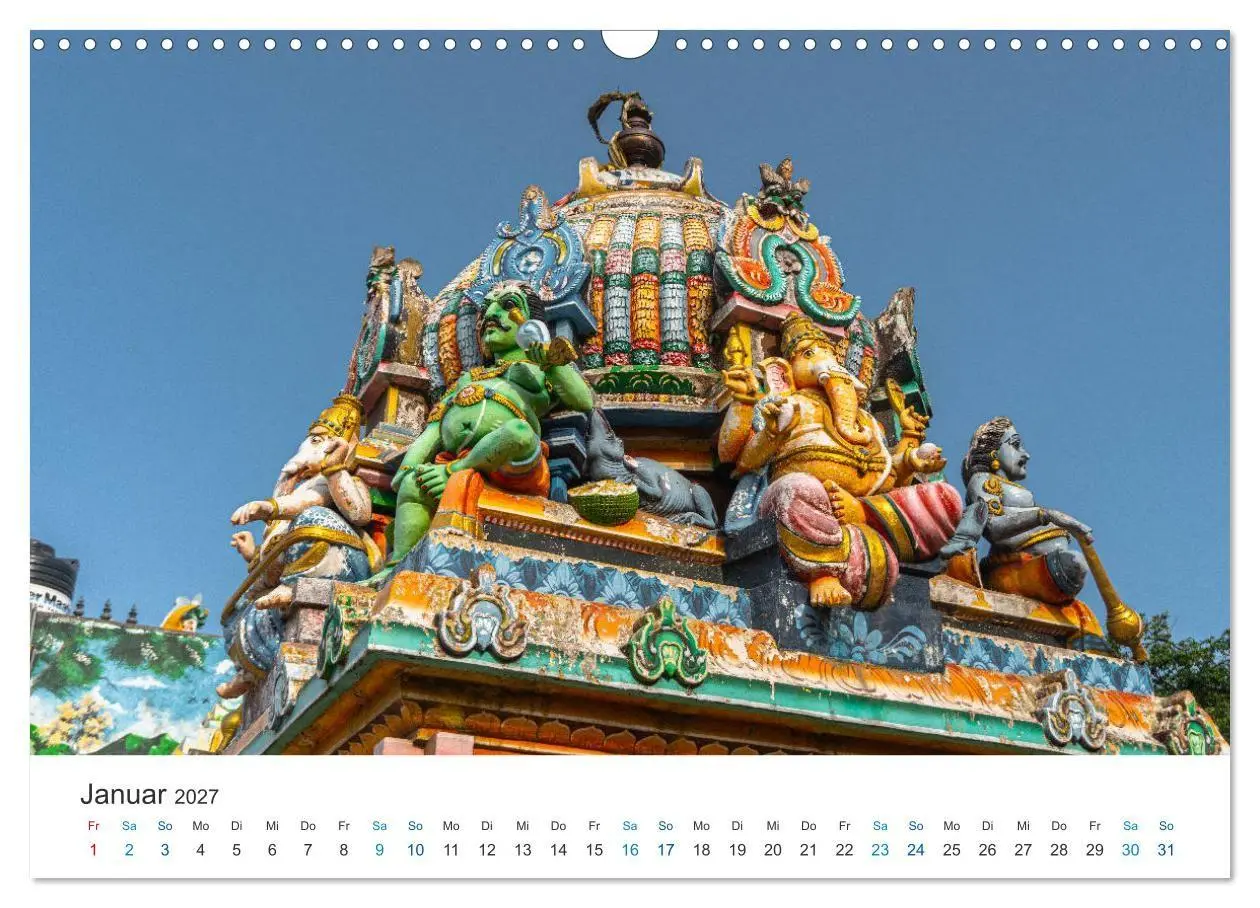 Bild: 9783569582682 | Traumziel Sri Lanka (Wandkalender 2027 DIN A3 quer), CALVENDO...