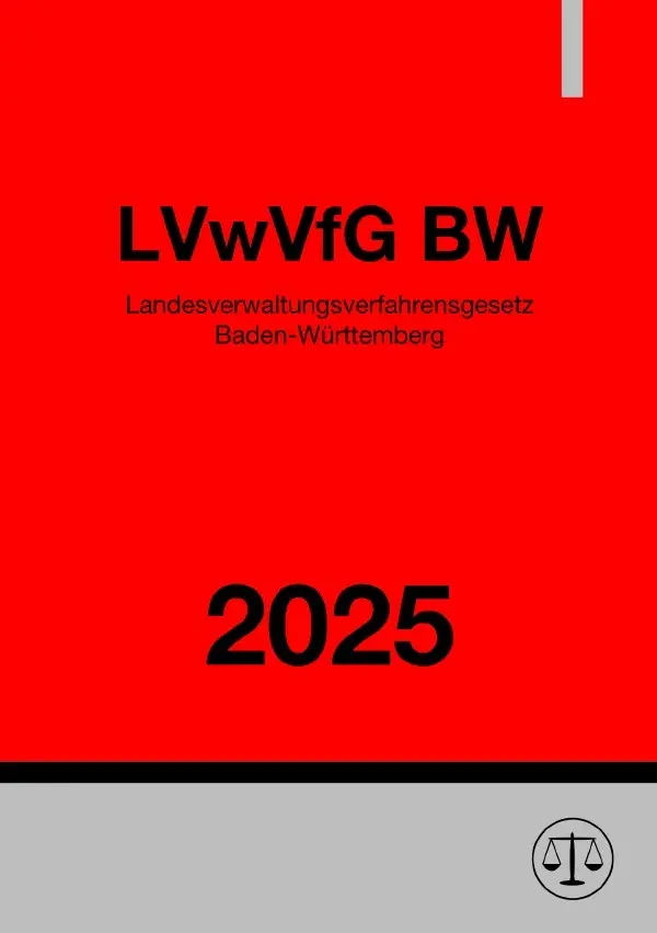 Cover: 9783819052682 | Landesverwaltungsverfahrensgesetz Baden-Württemberg - LVwVfG BW 2025