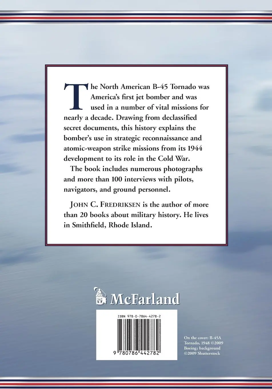 Rückseite: 9780786442782 | The B-45 Tornado | John C. Fredriksen | Taschenbuch | Englisch | 2009