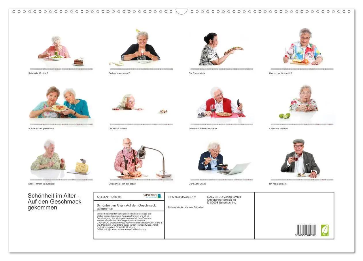 Bild: 9783457842782 | Schönheit im Alter - Auf den Geschmack gekommen (Wandkalender 2026...