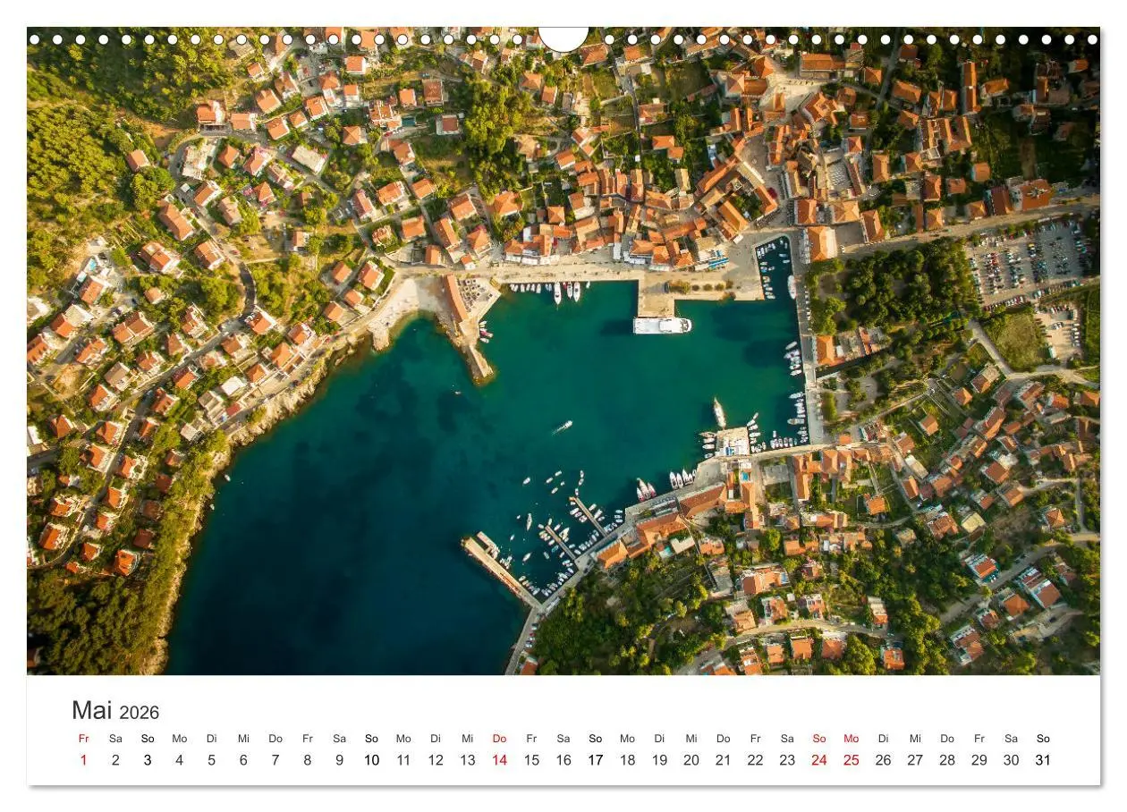Bild: 9783457912782 | Malerisches Kroatien (Wandkalender 2026 DIN A3 quer), CALVENDO...