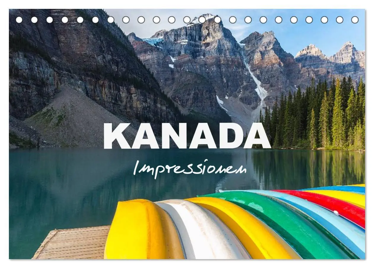 Cover: 9783516002782 | Kanada - Impressionen (Tischkalender 2026 DIN A5 quer), CALVENDO...