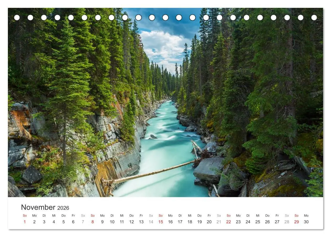 Bild: 9783516002782 | Kanada - Impressionen (Tischkalender 2026 DIN A5 quer), CALVENDO...