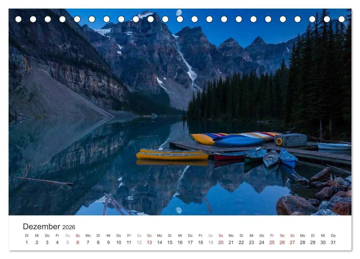 Bild: 9783516002782 | Kanada - Impressionen (Tischkalender 2026 DIN A5 quer), CALVENDO...