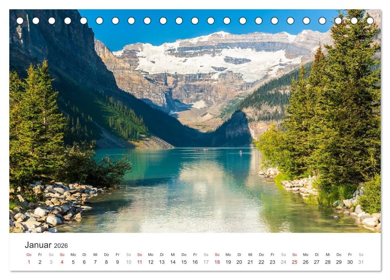 Bild: 9783516002782 | Kanada - Impressionen (Tischkalender 2026 DIN A5 quer), CALVENDO...