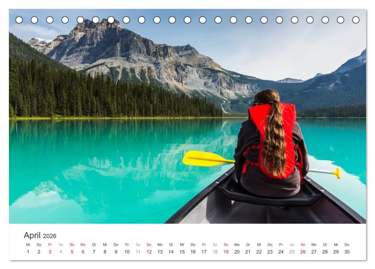 Bild: 9783516002782 | Kanada - Impressionen (Tischkalender 2026 DIN A5 quer), CALVENDO...