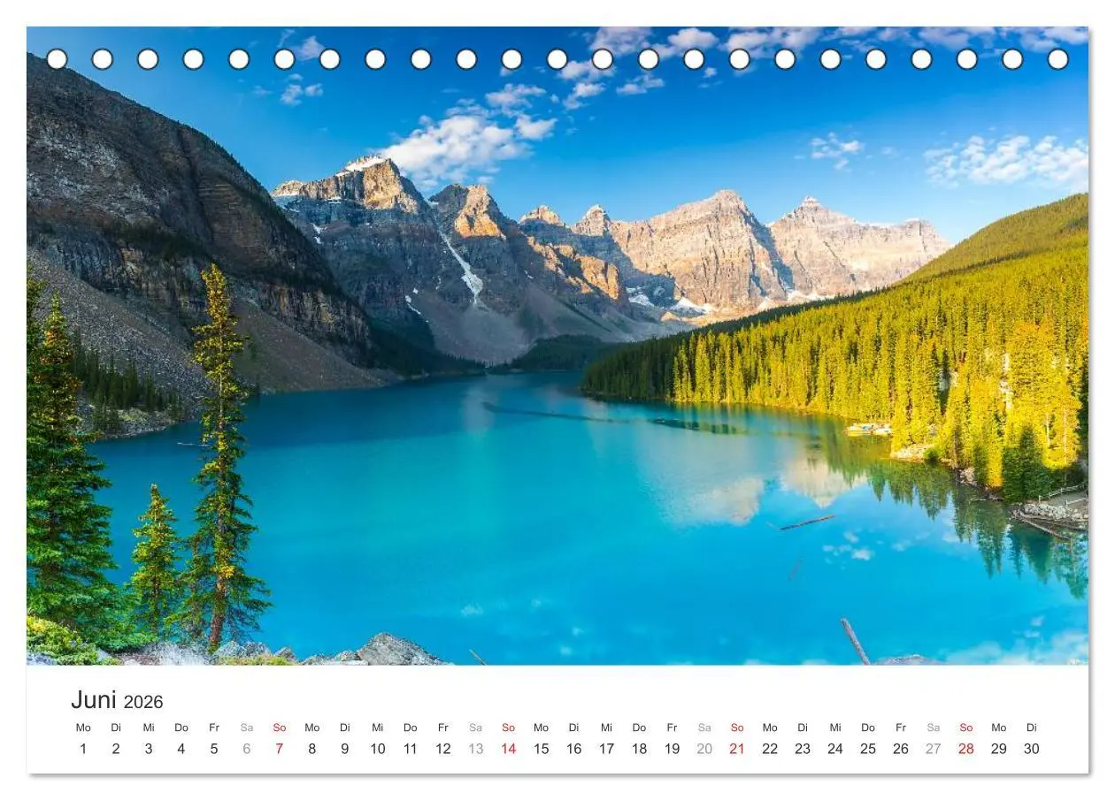 Bild: 9783516002782 | Kanada - Impressionen (Tischkalender 2026 DIN A5 quer), CALVENDO...