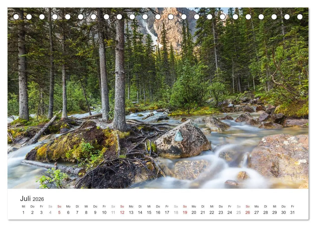 Bild: 9783516002782 | Kanada - Impressionen (Tischkalender 2026 DIN A5 quer), CALVENDO...