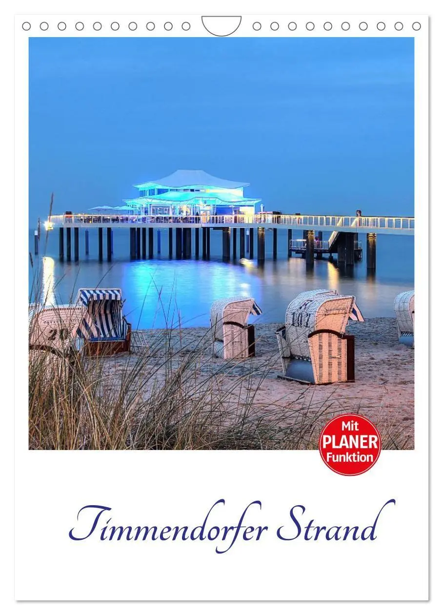 Cover: 9783569952782 | Timmendorfer Strand (Wandkalender 2027 DIN A4 hoch), CALVENDO...