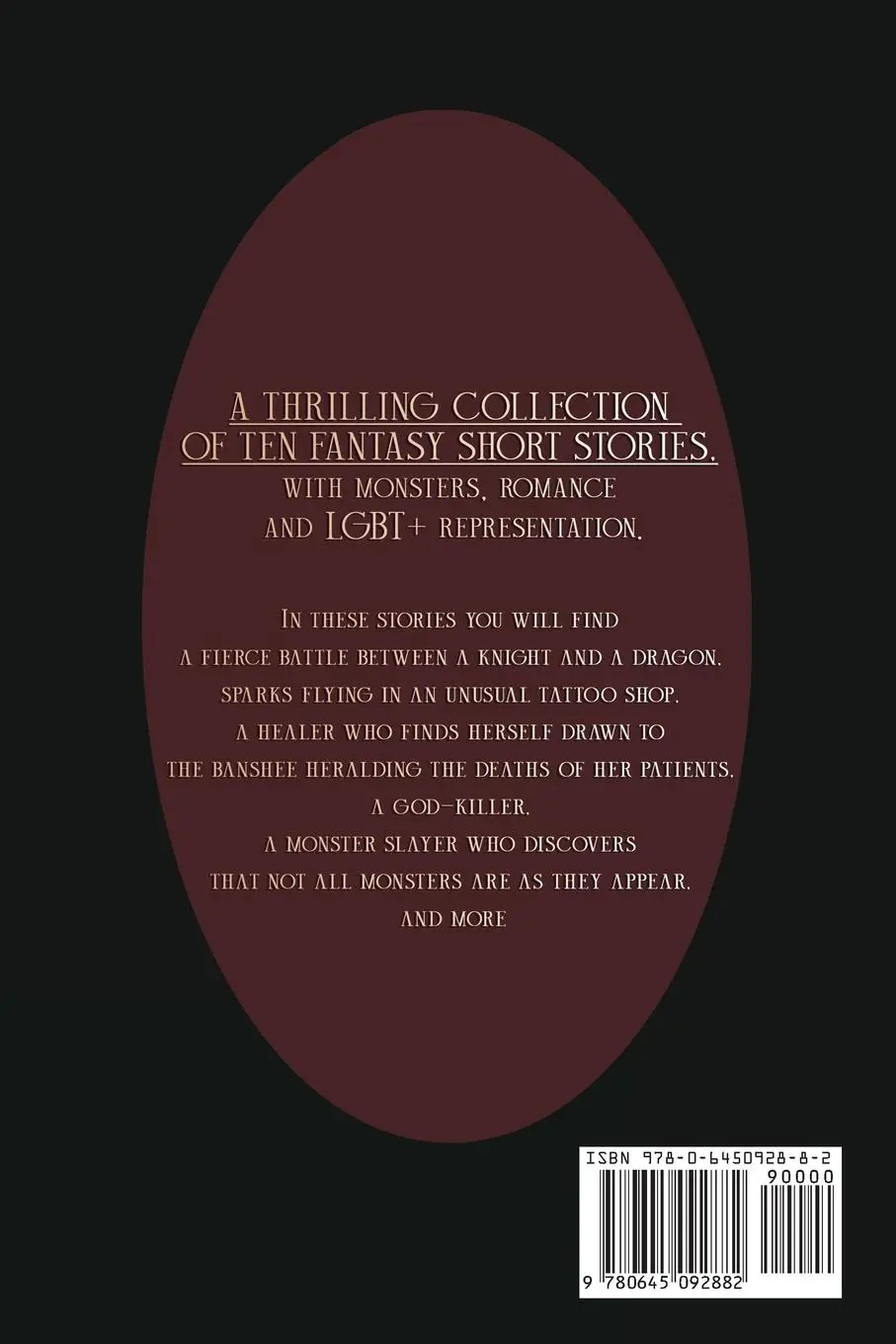 Rückseite: 9780645092882 | A Chronicle of Monsters | A Fantasy Anthology | Rita A. Rubin | Buch