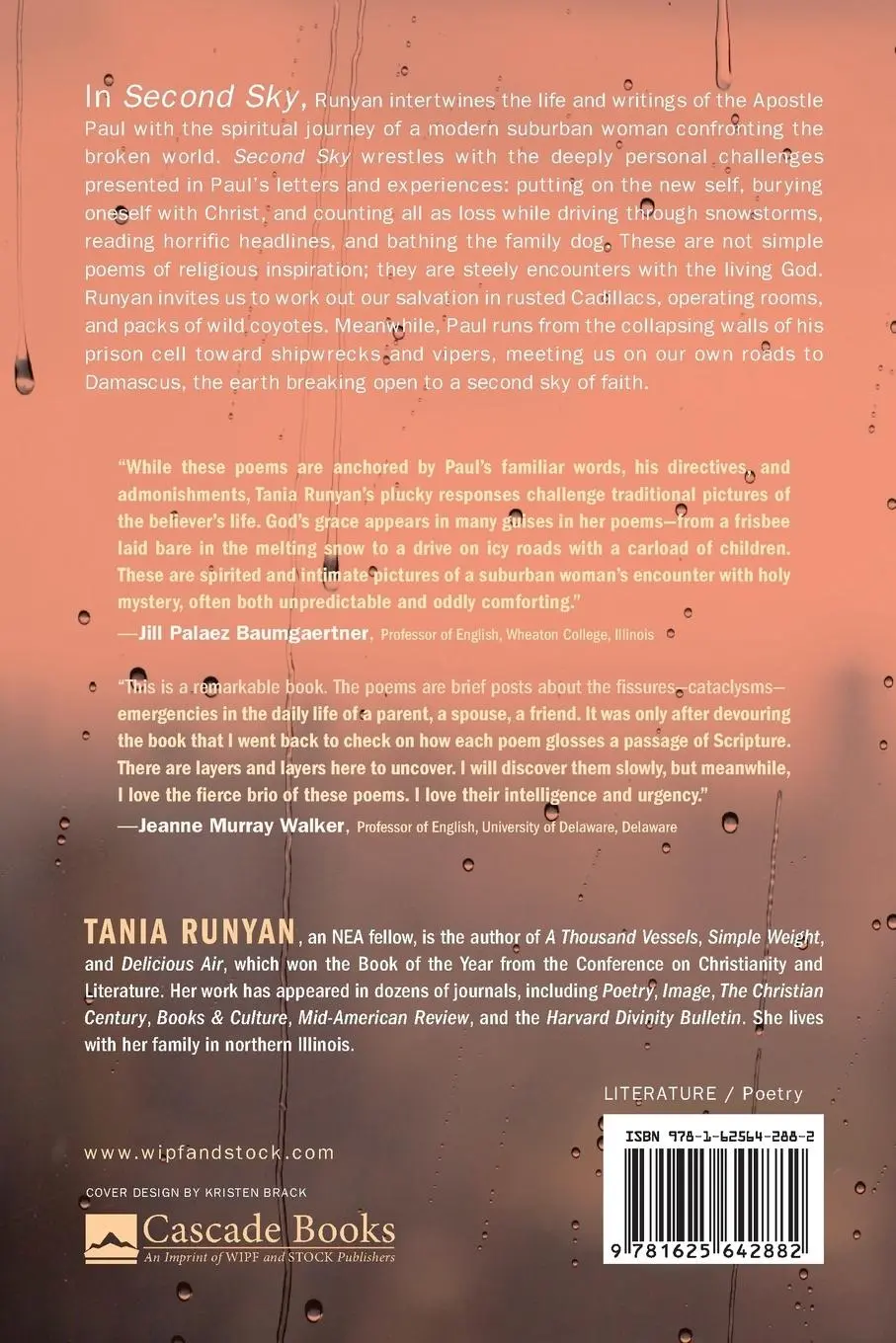 Rückseite: 9781625642882 | Second Sky | Tania Runyan | Taschenbuch | Kartoniert / Broschiert