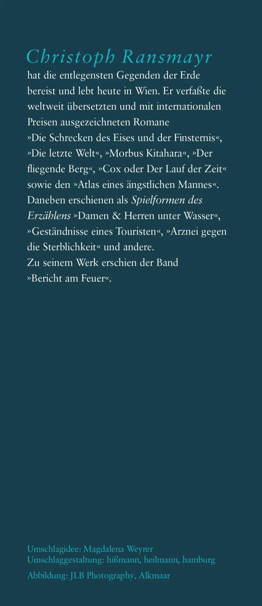 Bild: 9783100022882 | Der Fallmeister | Eine kurze Geschichte vom Töten | Christoph Ransmayr