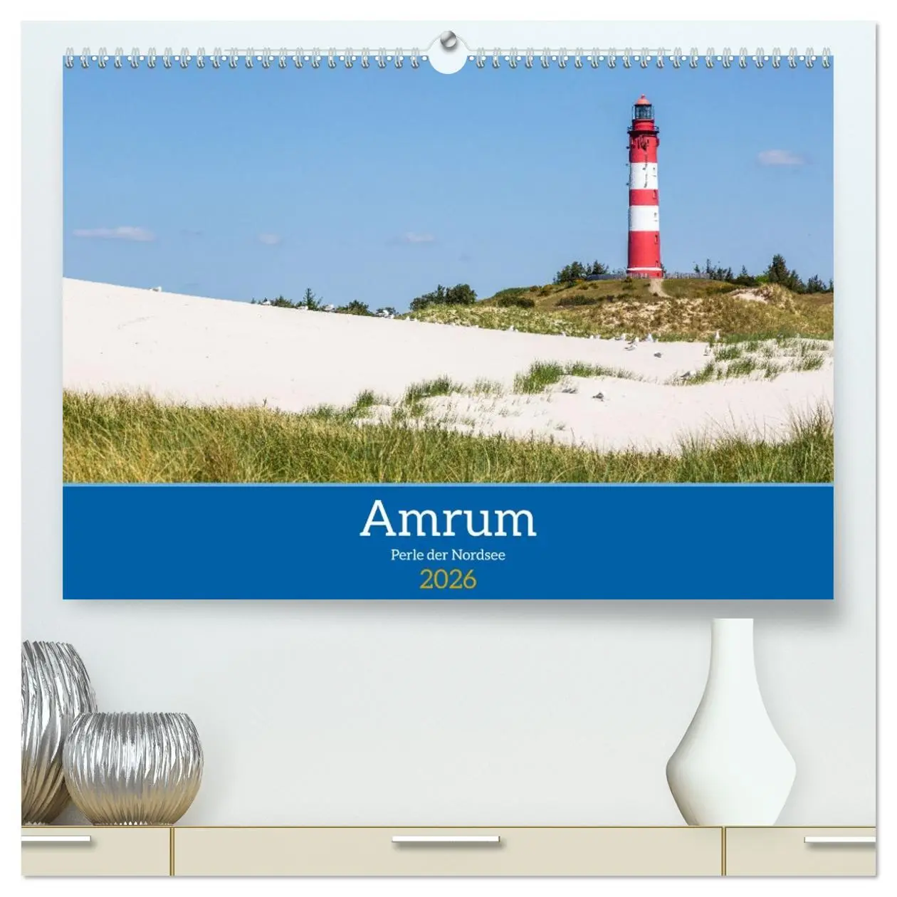 Cover: 9783457522882 | Amrum - Perle der Nordsee (hochwertiger Premium Wandkalender 2026...