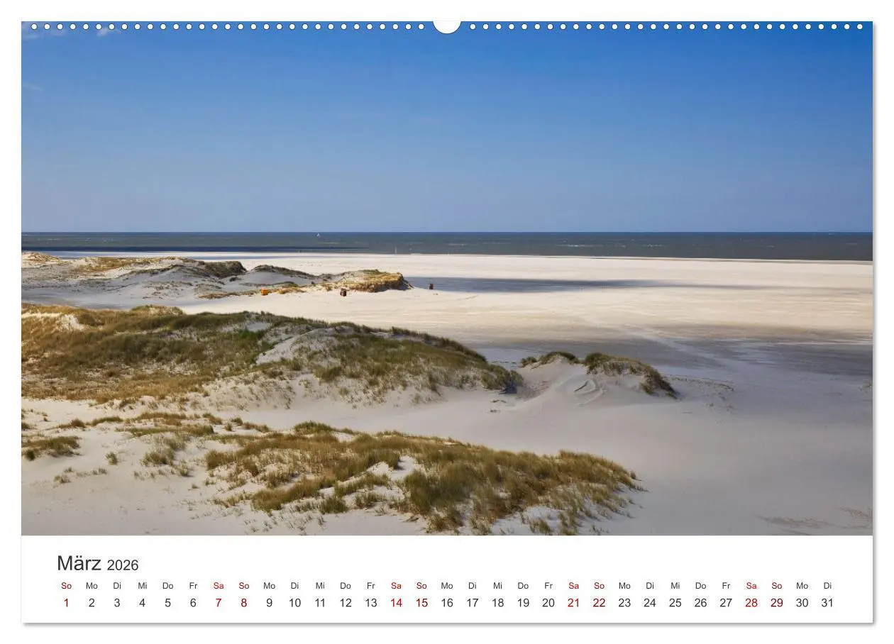 Bild: 9783457522882 | Amrum - Perle der Nordsee (hochwertiger Premium Wandkalender 2026...