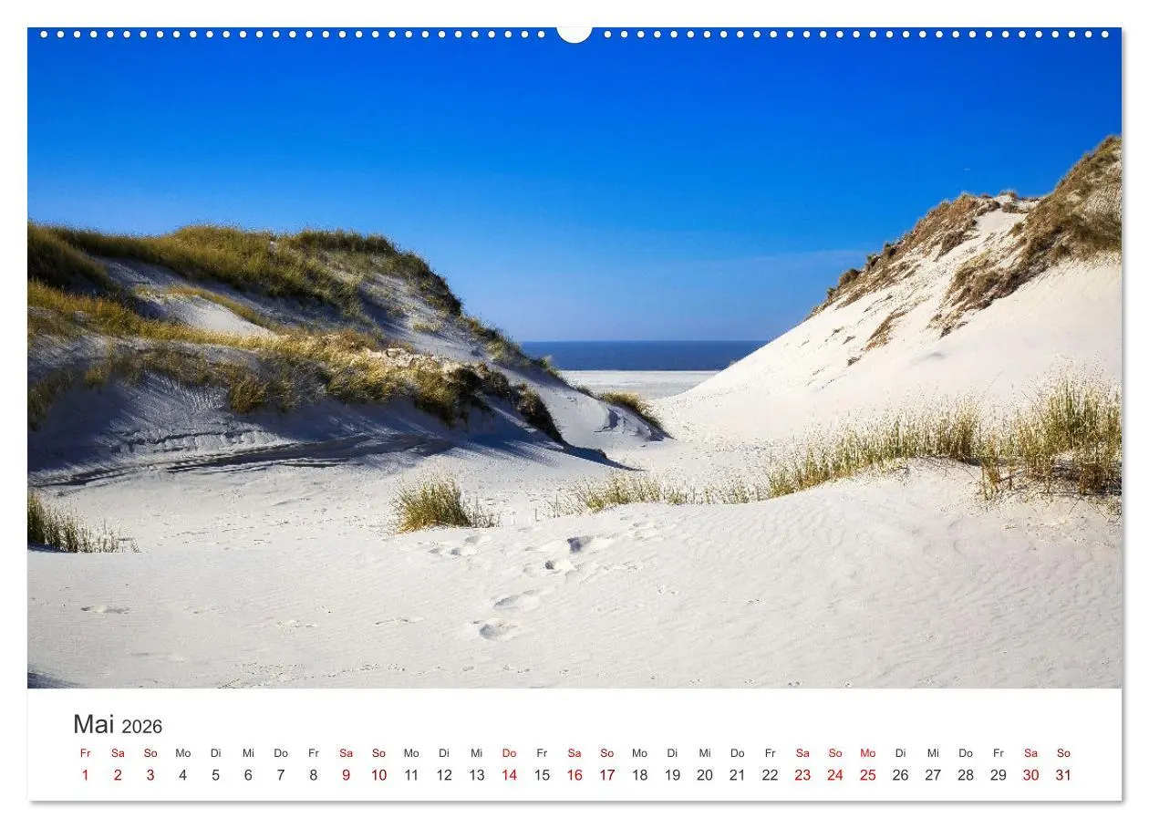 Bild: 9783457522882 | Amrum - Perle der Nordsee (hochwertiger Premium Wandkalender 2026...