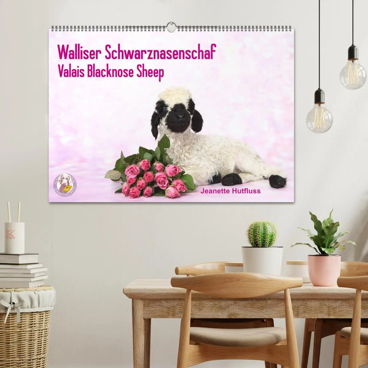Bild: 9783457832882 | Walliser Schwarznasenschaf Valais Blacknose Sheep (Wandkalender...