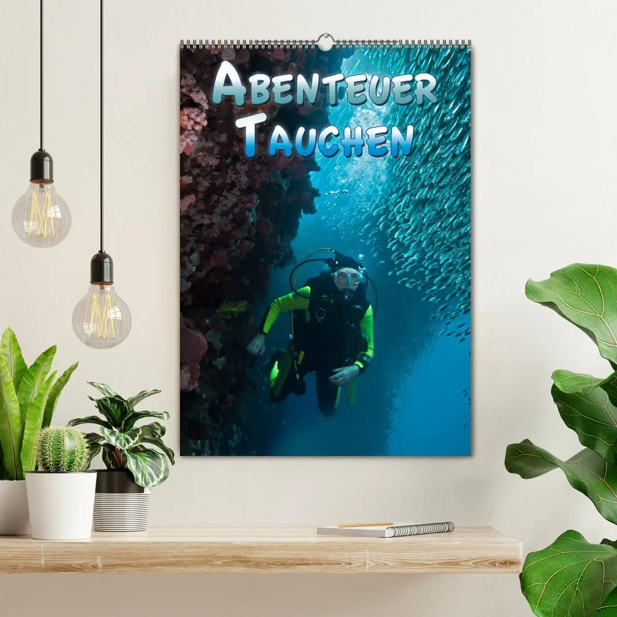 Bild: 9783516472882 | Abenteuer Tauchen (Wandkalender 2026 DIN A2 hoch), CALVENDO...