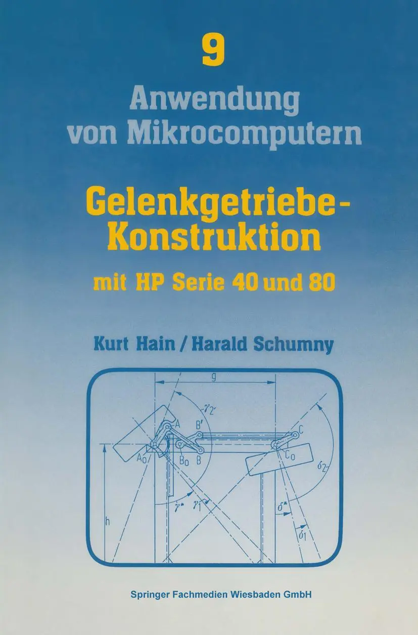Cover: 9783528042882 | Gelenkgetriebe-Konstruktion | Kurt Hain | Taschenbuch | vii | Deutsch