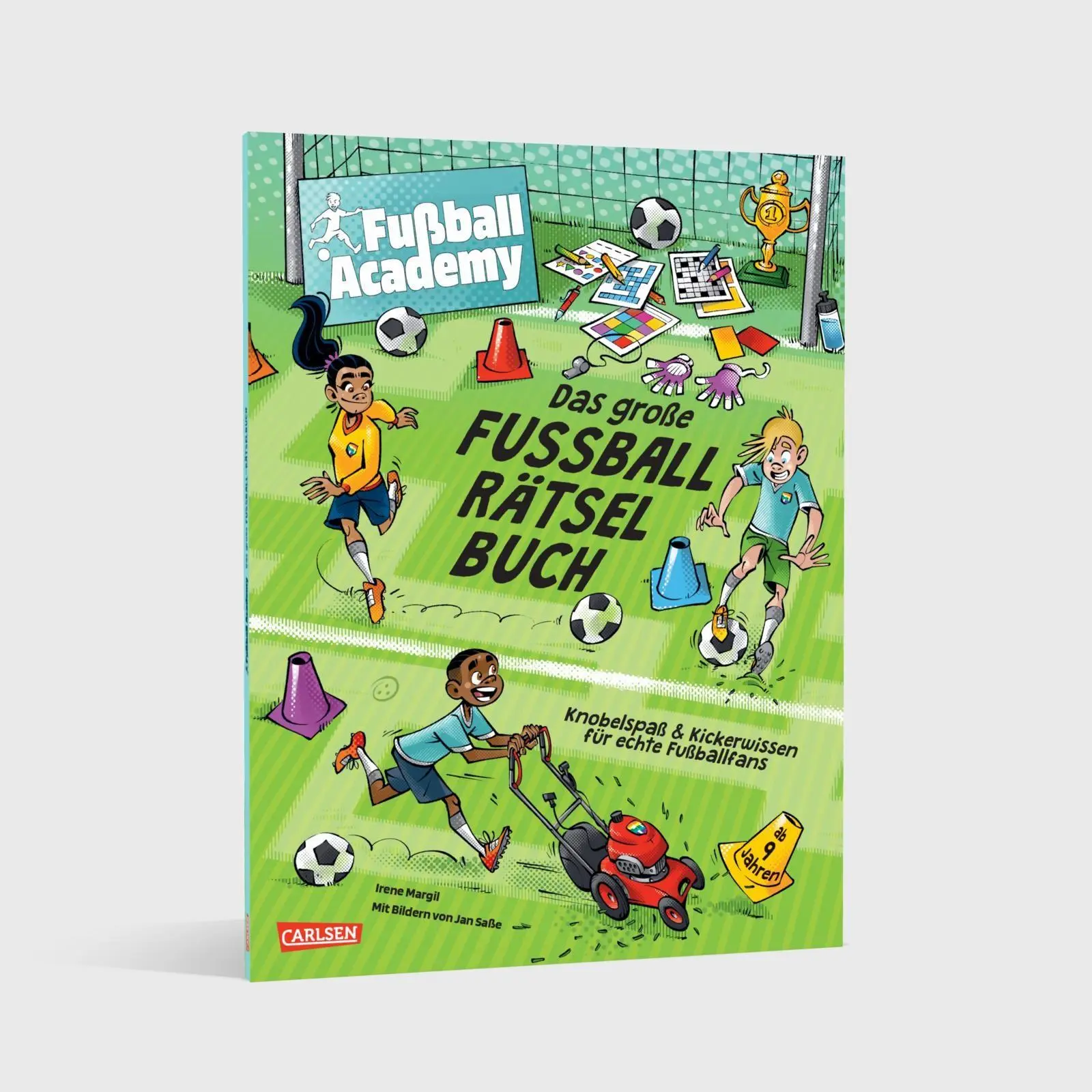 Bild: 9783551192882 | Fußball Academy: Das große Fußball-Rätselbuch | Irene Margil | Buch