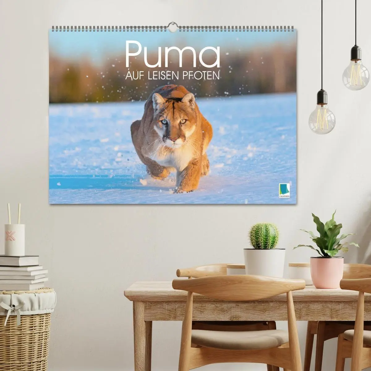 Bild: 9783569182882 | Puma: Auf leisen Pfoten (Wandkalender 2027 DIN A2 quer), CALVENDO...