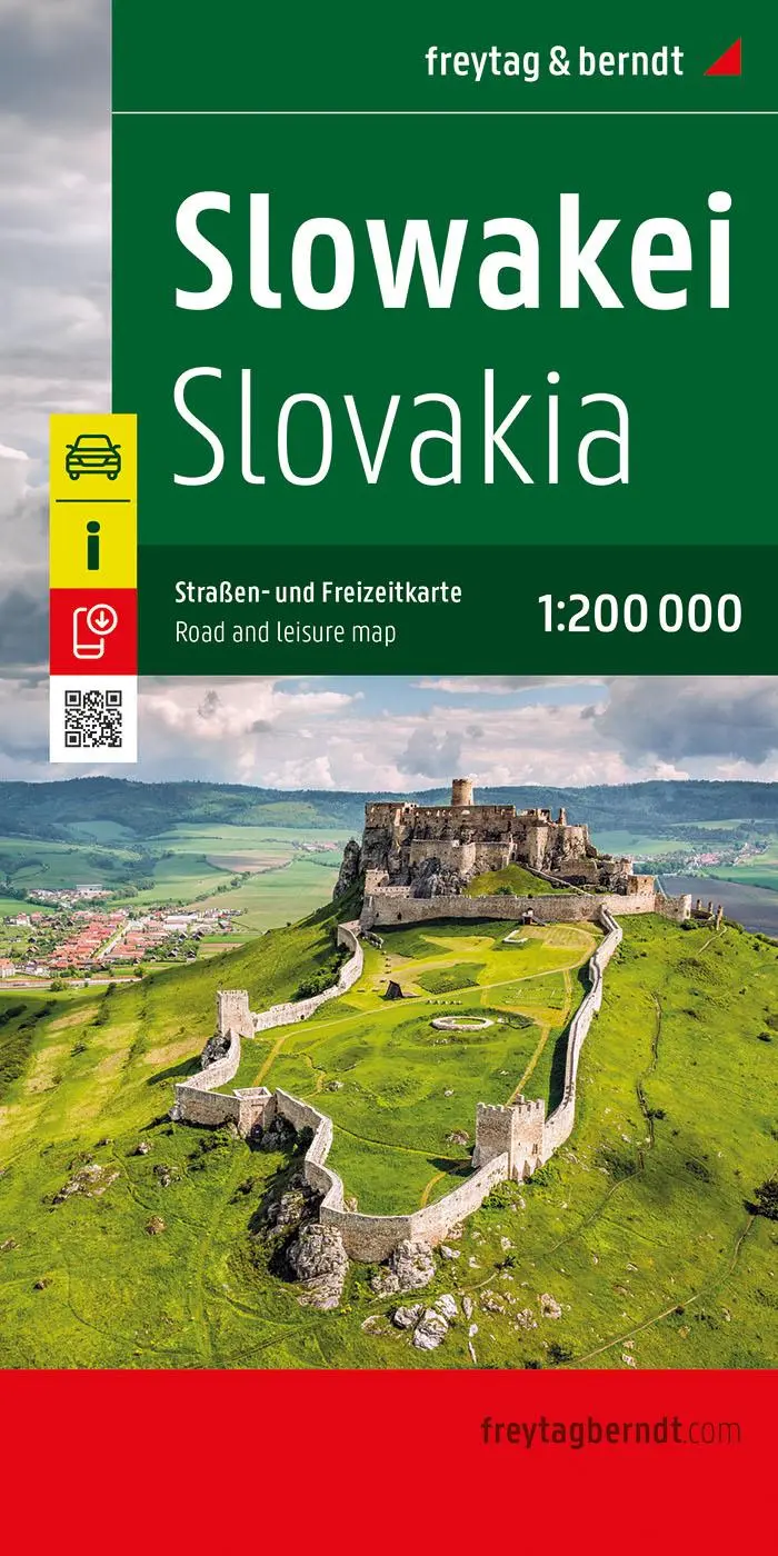 Cover: 9783707922882 | Slowakei, Straßen- und Freizeitkarte 1:200.000, freytag &amp; berndt