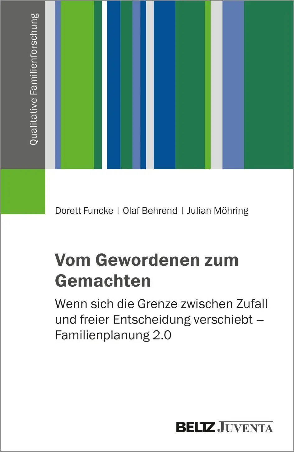 Cover: 9783779992882 | Vom Gewordenen zum Gemachten | Dorett Funcke (u. a.) | Taschenbuch