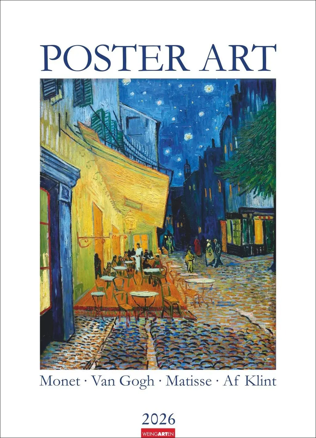 Cover: 9783839902882 | Poster Art Kalender 2026 - Monet, Van Gogh, Matisse, Kandinsky | 14 S.
